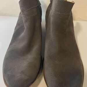 Lucky Brand Brown Suede Booties